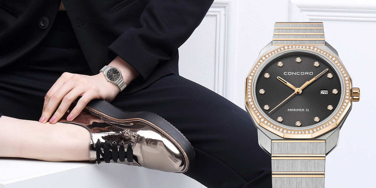 激安超安値 スイス製　高級腕時計　コンコルドCONCORD コンビ 腕時計(アナログ)